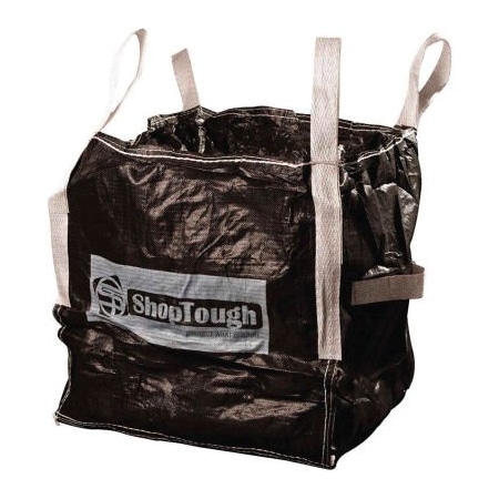 Square Mini FIBC Bulk Bags - Duffel Top, Flat Bottom 1000 Lbs PP, 24 X 24 X 24 - Pack Of 1